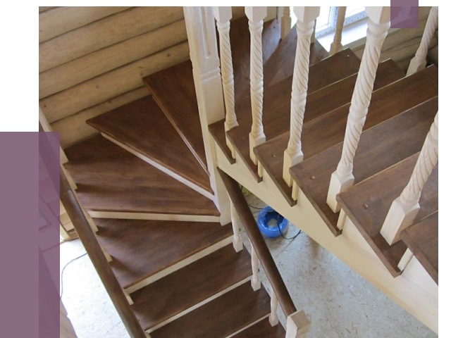 Реставрация деревянных лестниц в Боре от 4364 руб.