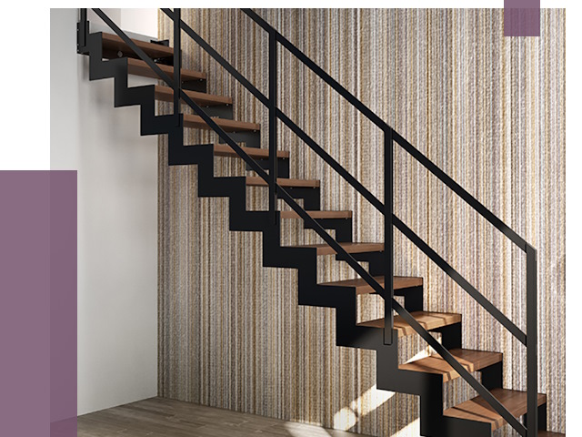 Изготовление металлических лестниц в Боре от 49353 руб. | ПРОЛЁТ-Бор