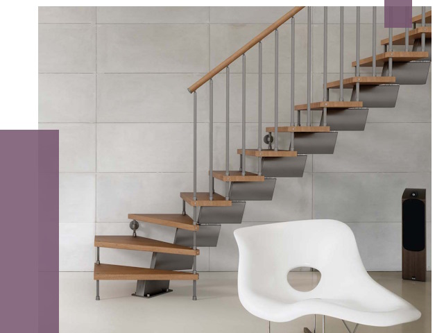 Монтаж модульных лестниц в Боре от 6442 руб. 