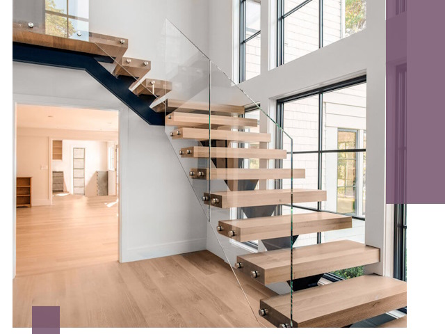 Монтаж модульных лестниц в Боре: срок, качество, гарантия