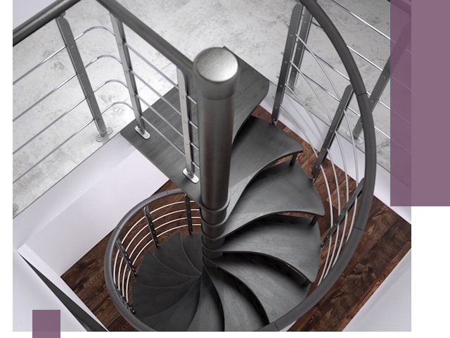 Демонтаж винтовых лестниц в Боре — быстро и безопасно