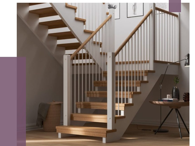 Маршевые лестницы в Боре от 38703 руб. — монтаж | ПРОЛЁТ-Бор