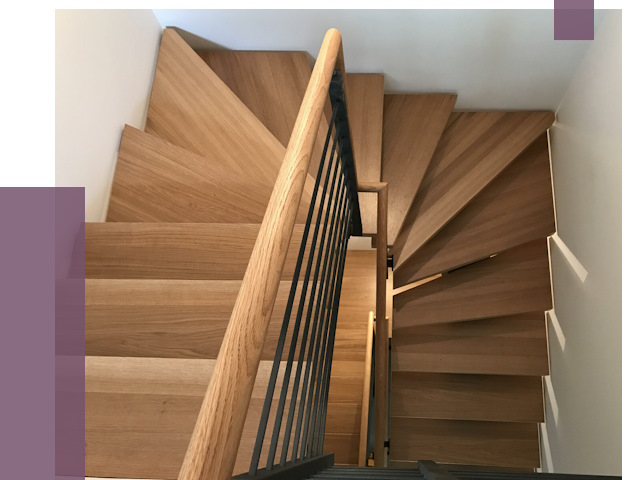 П-образные лестницы в Боре под ключ от 49353 руб. | ПРОЛЁТ-Бор