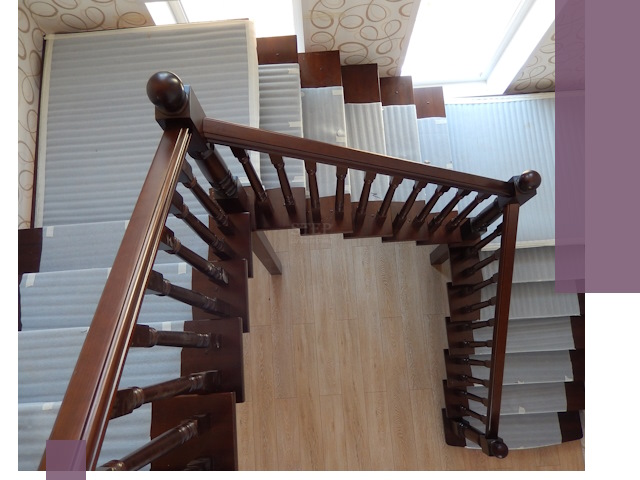 П-образные лестницы под ключ в Боре — изготовление и монтаж