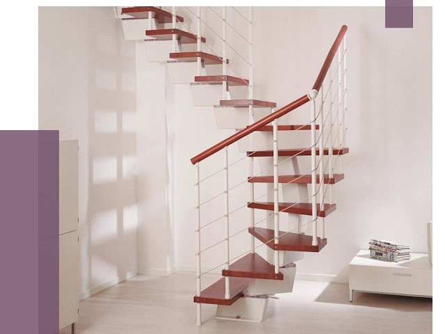 Изготовление лестниц на больцах в Боре от 9871 руб. | ПРОЛЁТ-Бор