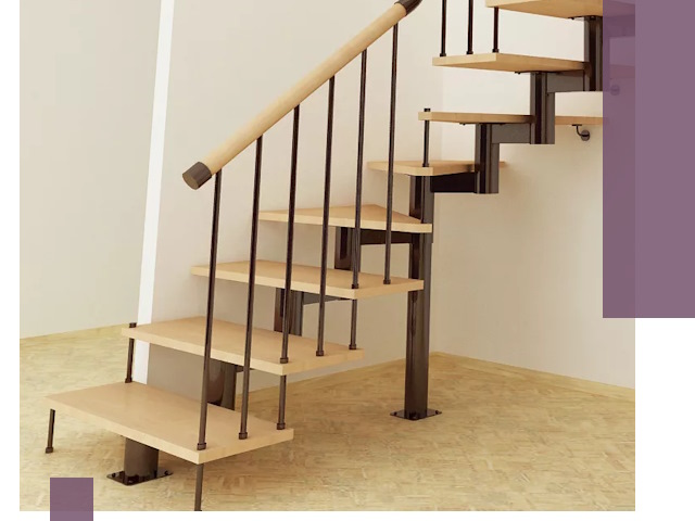 Монтаж лестниц на больцах в Боре — быстро и надежно