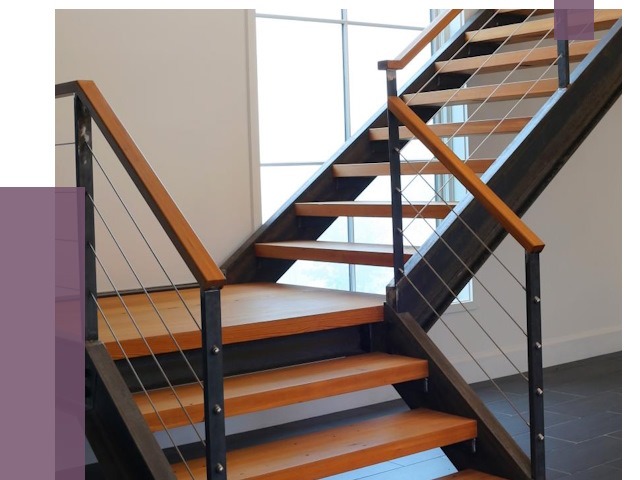 Изготовление лестниц на металлокаркасе в Боре от 19222 руб. | ПРОЛЁТ-Бор