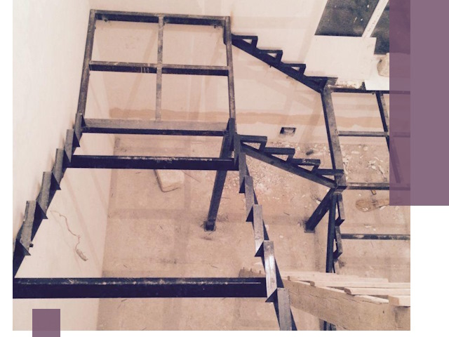 Монтаж лестниц на металлокаркасе в Боре быстро и качественно