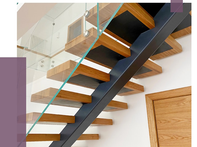 Лестницы на монокосоуре в Боре от 19222 руб. под ключ | ПРОЛЁТ-Бор