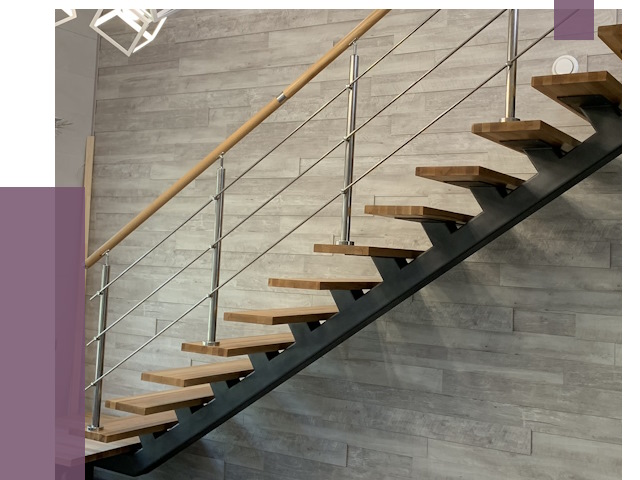 Изготовление лестниц на монокосоуре в Боре от 77406 руб. 