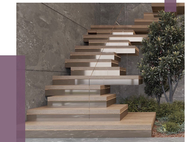 Современные лестницы в Боре от 14027 руб. | ПРОЛЁТ-Бор