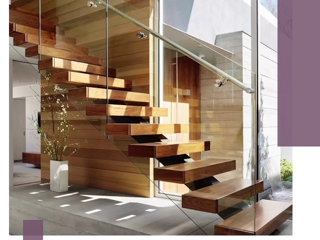 Современные лестницы на заказ в Боре — изготовление и монтаж