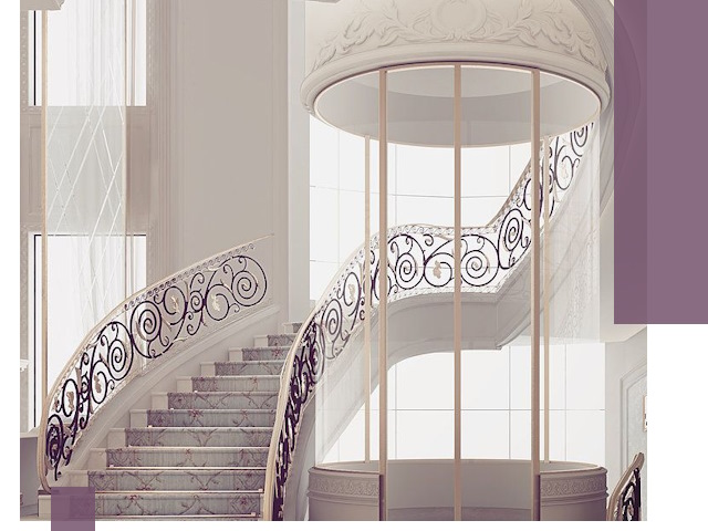 Элитные лестницы на заказ высокого класса в Боре