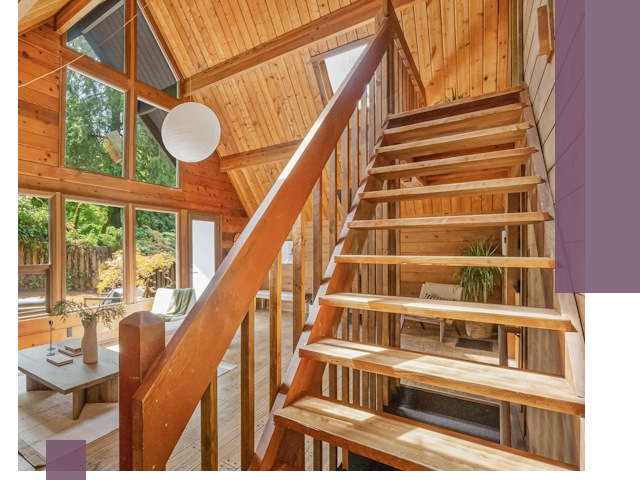 Лестницы для дачи под ключ в Боре — изготовление и монтаж