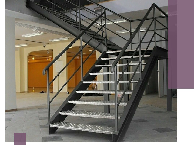 Лестницы для офиса в Боре: изготовление, монтаж, демонтаж