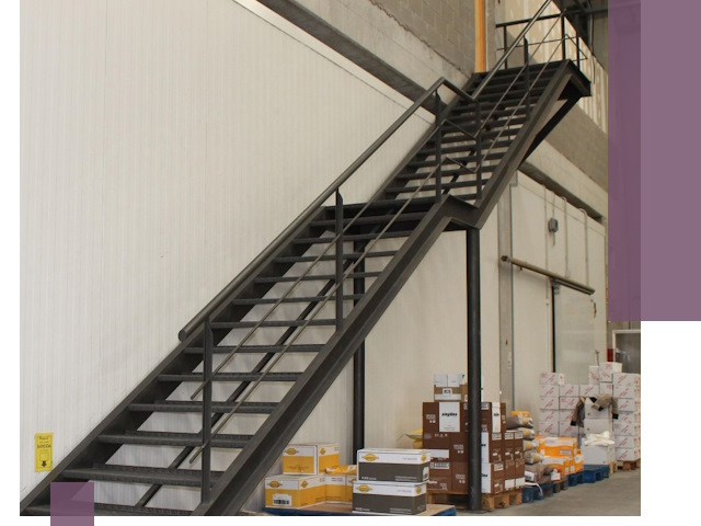 Лестницы для производства в Боре — изготовление и монтаж
