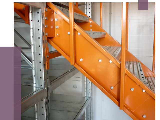 Лестницы для склада в Боре от 77925 руб. — решения | ПРОЛЁТ-Бор