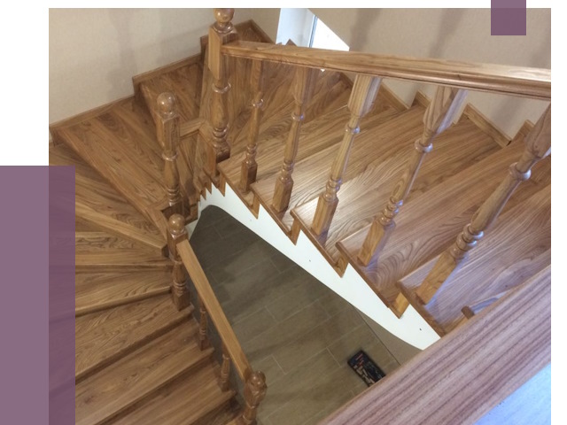 Тонировка лестниц в Боре от 8832 руб. | ПРОЛЁТ-Бор