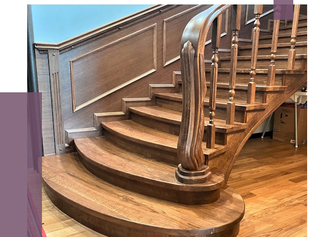 Дубовые лестницы под ключ в Боре от 179228 руб. — ПРОЛЁТ-Бор