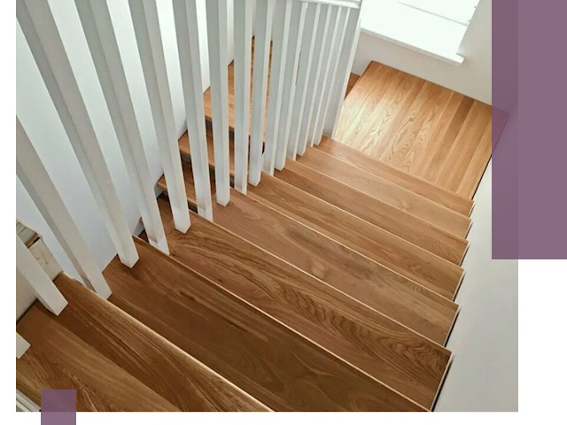 Лестницы из бука в Боре: изготовление, монтаж и демонтаж