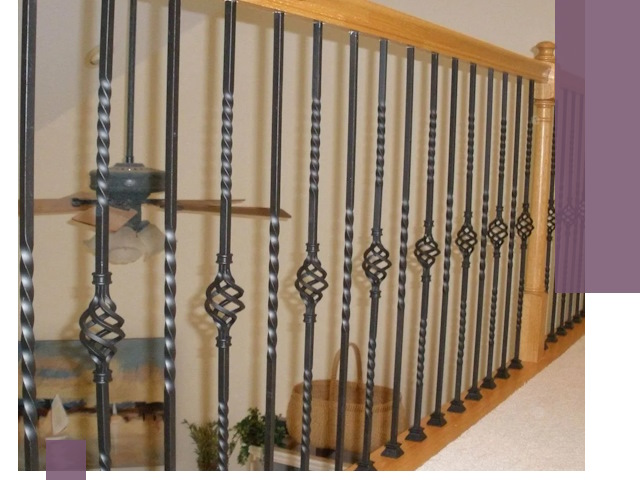 Изготовление и монтаж кованных перил в Боре под ключ