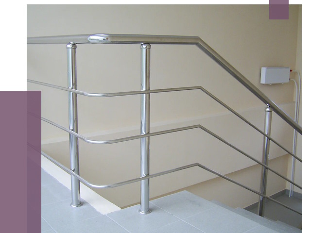 Алюминиевые перила в Боре от 6442 руб. под ключ | ПРОЛЁТ-Бор