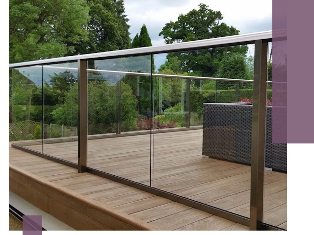 Алюминиевые перила на заказ в Боре — монтаж и гарантия