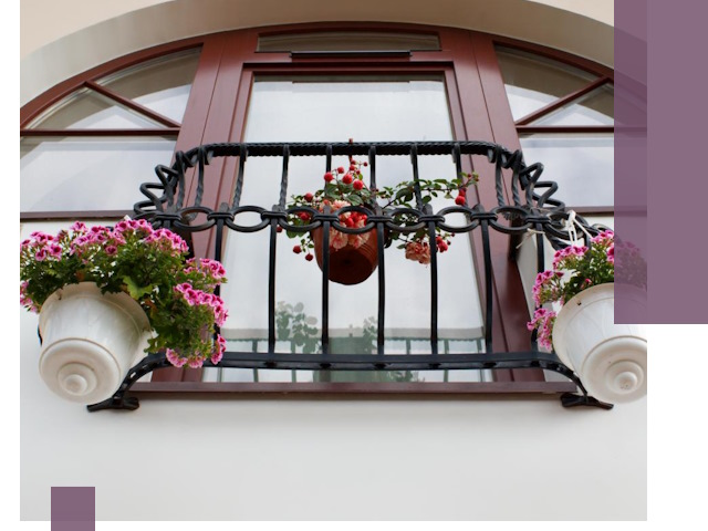 Изготовление и монтаж французских балконов в Боре