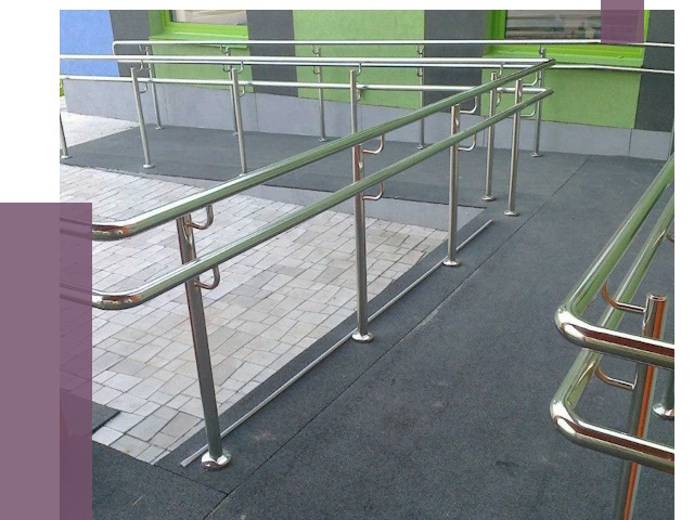 Ограждения пандусов в Боре от 4416 руб. монтаж | ПРОЛЁТ-Бор