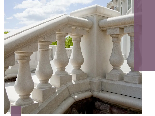 Балюстрады из металла и камня под ключ в Боре