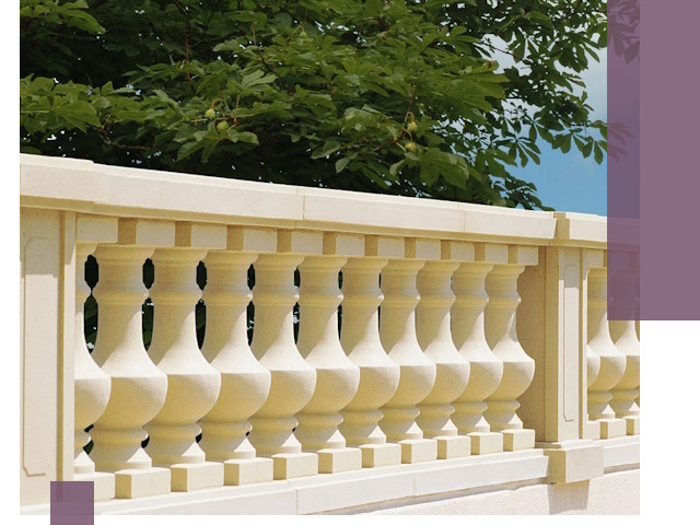 Установка балюстрады в Боре: изготовление и монтаж под ключ