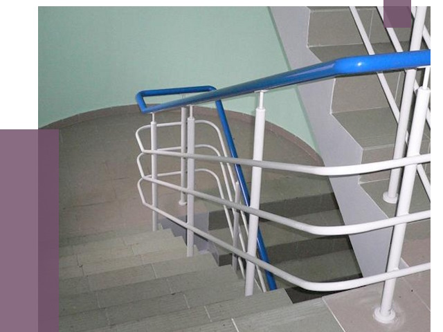 Перила в подъезде в Боре — установка и замена от 7533 руб. | ПРОЛЁТ-Бор