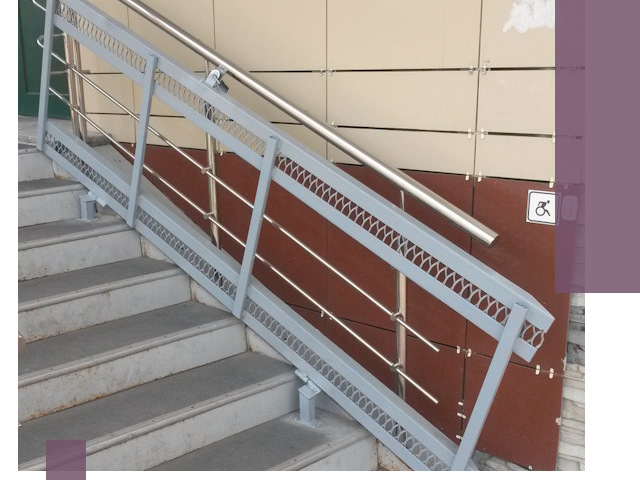 Изготовление откидных пандусов под ключ в Боре