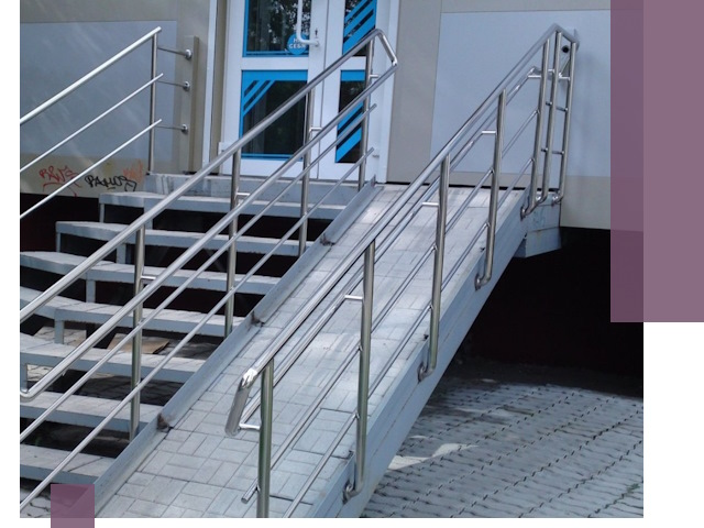 Пандус на крыльцо под ключ в Боре: монтаж и изготовление