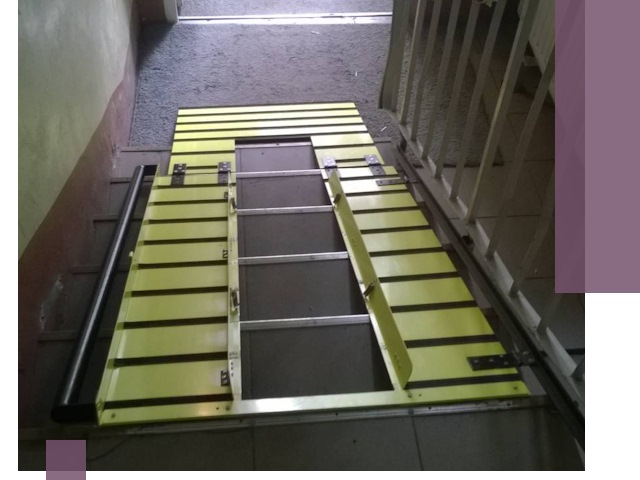 Профессиональный монтаж пандуса в подъезд в Боре