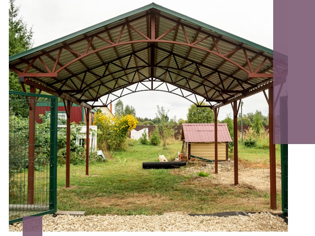 Демонтаж навесов в Боре — быстро и аккуратно