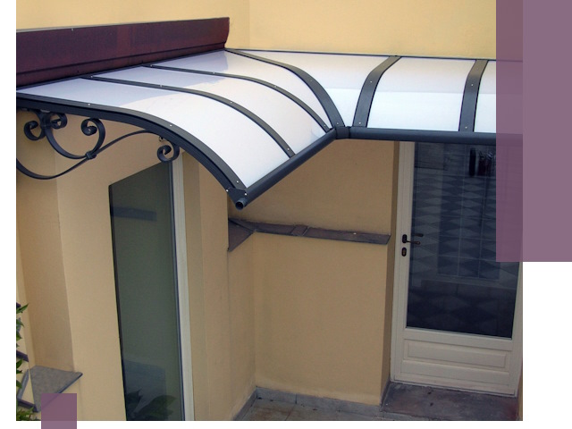 Монтаж козырьков любой сложности в Боре под ключ