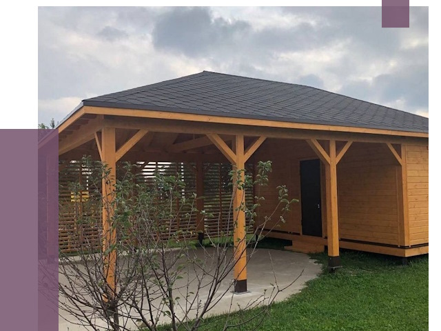 Навесы под ключ в Боре от 49093 руб.  | ПРОЛЁТ-Бор