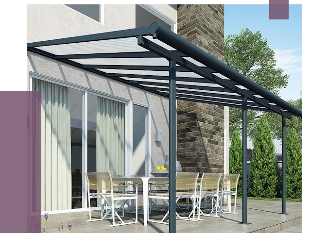 Навесы пристенные в Боре от 9247 руб. — монтаж и установка | ПРОЛЁТ-Бор