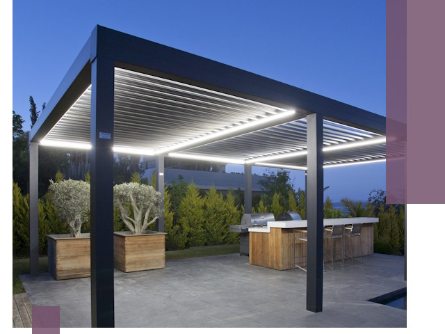 Навесы отдельно стоящие под ключ в Боре из металла и поликарбоната