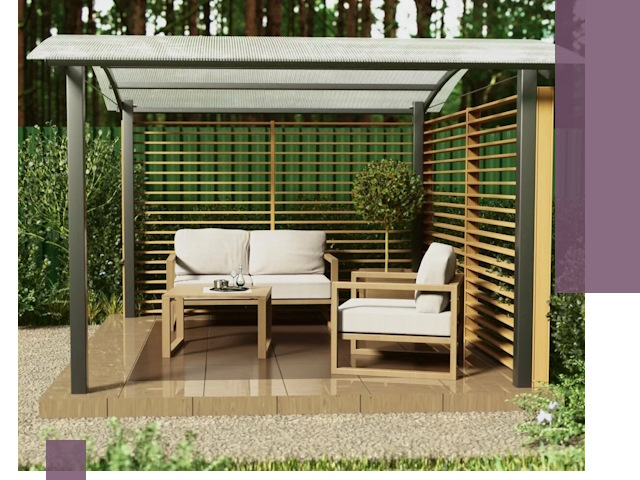 Навесы для дачи в Боре: изготовление, монтаж и демонтаж