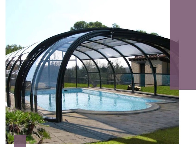 Навесы для бассейна в Боре: изготовление и монтаж под ключ