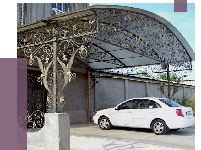 Кованые навесы в Боре от 14806 руб. | ПРОЛЁТ-Бор