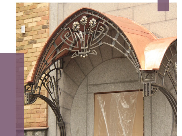 Арочные козырьки в Боре от 14806 руб. 