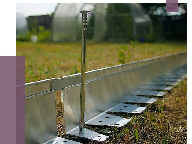 Металлические бордюры для газона в Боре от 4364 руб. | ПРОЛЁТ-Бор