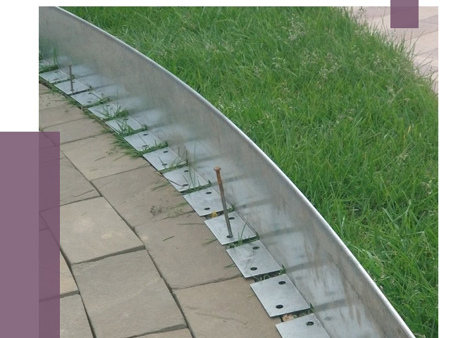 Металлические бордюры для тротуаров в Боре от 8832 руб.