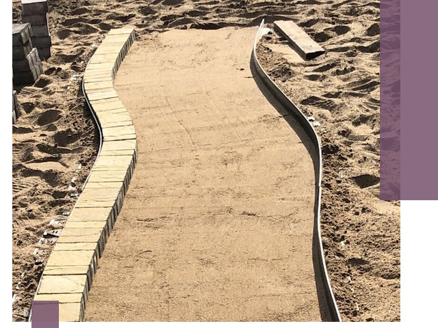 Металлические бордюры для тротуаров в Боре — прочные и долговечные