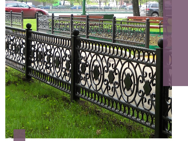 Секционные газонные ограждения под ключ в Боре