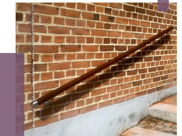 Изготовление пристенных поручней в Боре от 4520 руб. — ПРОЛЁТ-Бор