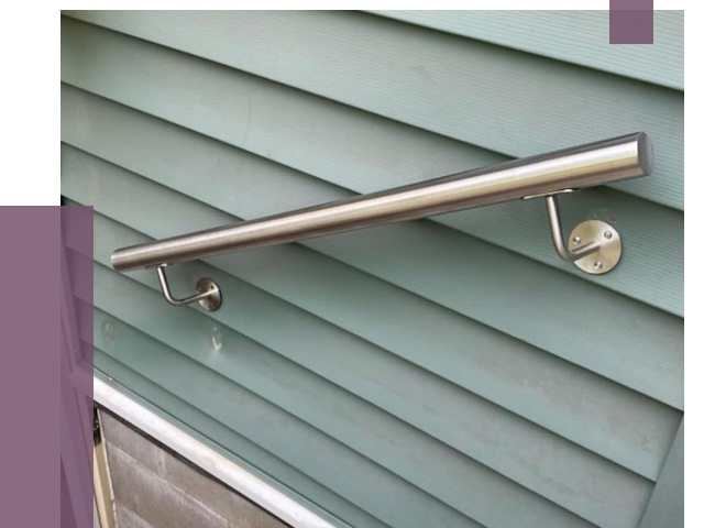 Поручни из нержавеющей стали в Боре от 7793 руб.  | ПРОЛЁТ-Бор